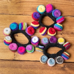 フェルトヘアーゴム　ぐるぐる - サブ4