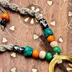 ネパールの口琴ネックレス【ゴールド・小】 - サブ4