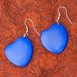 ハート型のボーンピアス【両耳ペア】の商品写真