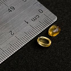〔1個〕シトリン[5 x 7mm round] - サブ2