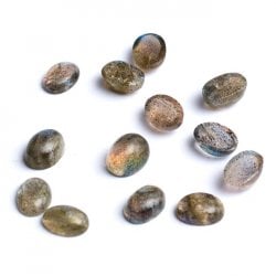 〔1個〕ラブラドライト[5 x 7mm round](NP-CRYS-107)