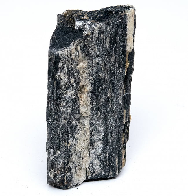 ブラック トルマリンの原石[146g]の写真1枚目です。お送りするトルマリンです宝石の原石,宝石,パワーストーン,トルマリン、ブラックトルマリン、電気石