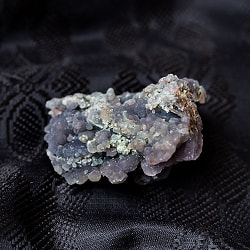 〔一点物〕グレープアゲート　原石　天然石　スラウェシ島産〔37g〕 - サブ2