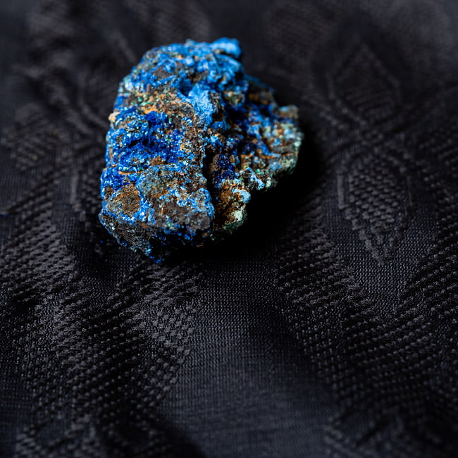 〔一点物〕アズライト・マラカイト　原石　天然石　ラオス産〔20g〕 3 - 拡大写真です