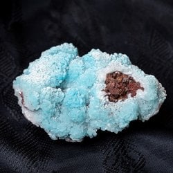 〔一点物〕ブルースミソナイト 原石 天然石 ニューメキシコ産〔128g〕