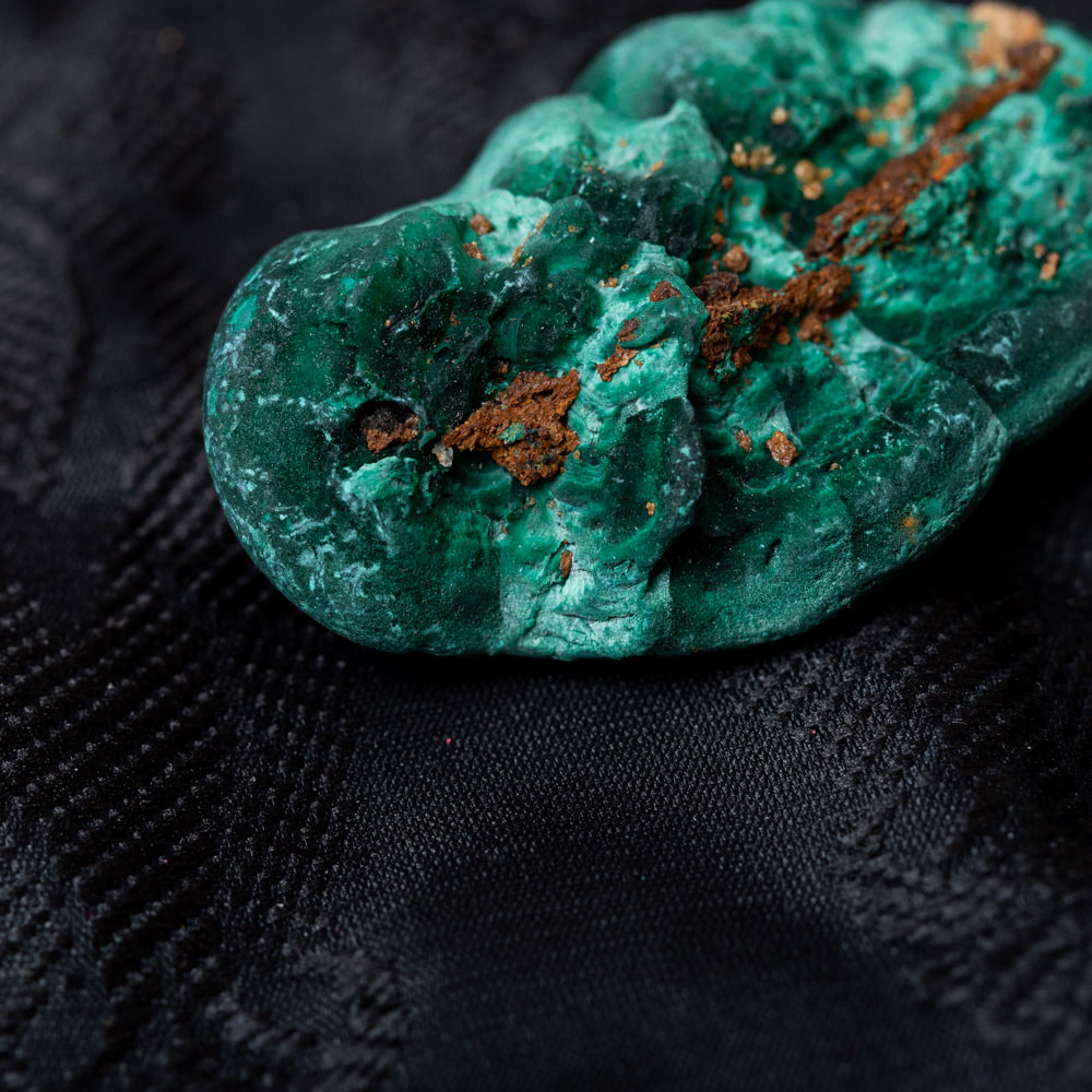 マラカイト原石654gーmt348