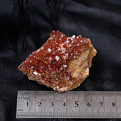 〔一点物〕バナジナイト　バナジン鉛鉱　褐鉛鉱　米国産〔118g〕 - サブ5