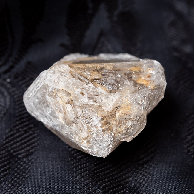 〔一点物〕ダイヤモンドクォーツ　ダイヤモンド水晶　原石　天然石〔68g〕 2 - 別の角度からの写真です