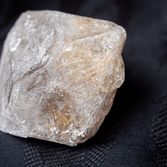 〔一点物〕ダイヤモンドクォーツ　ダイヤモンド水晶　原石　天然石〔68g〕 3 - 拡大写真です