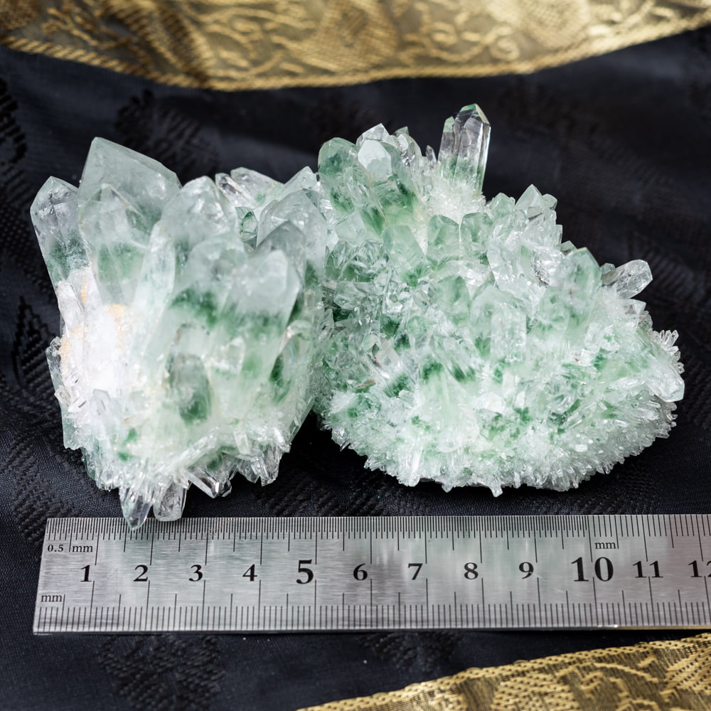 一点物〕グリーンガーデンクォーツ 人の手によって育てられた 天然水晶