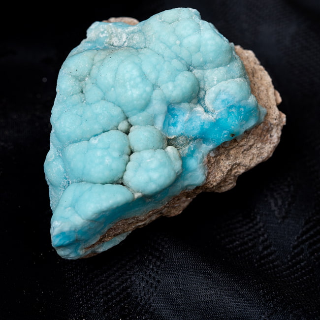 〔一点物〕ブルーアラゴナイト　原石　天然石　モロッコ産〔138g〕 3 - 拡大写真です
