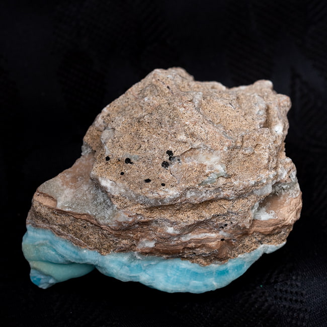 〔一点物〕ブルーアラゴナイト　原石　天然石　モロッコ産〔138g〕 4 - とても雰囲気があります