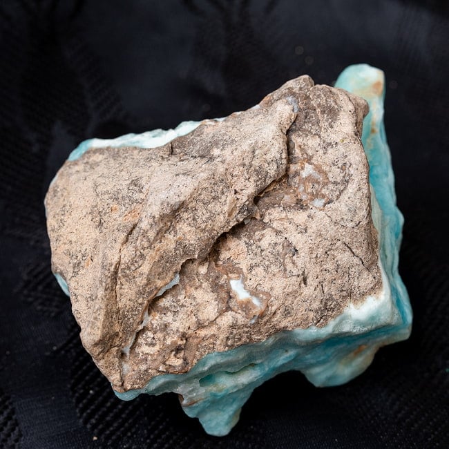 〔一点物〕ブルーアラゴナイト　原石　天然石　モロッコ産〔162g〕 4 - とても雰囲気があります