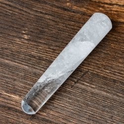 天然石のチャクラ・ワンド マッサージストーン 水晶