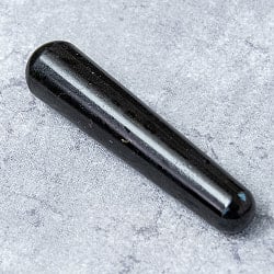 天然石のチャクラ・ワンド マッサージストーン ブラックオニキス - サブ2