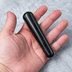 天然石のチャクラ・ワンド マッサージストーン ブラックオニキス - サブ5