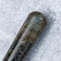 天然石のチャクラ・ワンド マッサージストーン ラブラドライト - サブ2