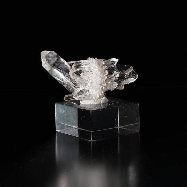 【一点物】 ヒマラヤ水晶原石 【28g】クラスター・透明・ダビー 2 - 別角度からの写真です