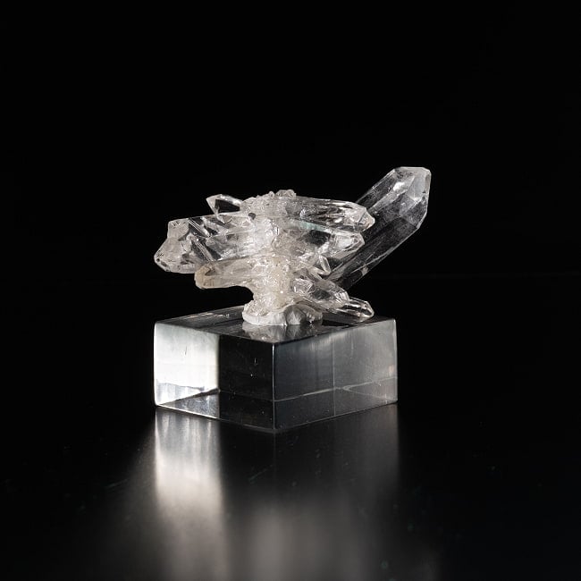 【一点物】 ヒマラヤ水晶原石 【28g】クラスター・透明・ダビーの写真クリスタル,ヒマラヤ産,原石,天然石,一点物,水晶,浄化,パワーストーン,クラスター,クォーツ