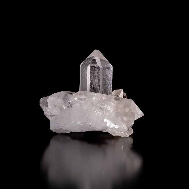 【一点物】 ヒマラヤ水晶原石 【68.5g】クラスター・セルフヒールド・バーコード・タイムリンク 2 - 別角度からの写真です