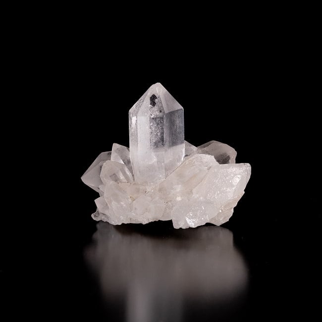 【一点物】 ヒマラヤ水晶原石 【68.5g】クラスター・セルフヒールド・バーコード・タイムリンク 3 - 別角度からの写真です