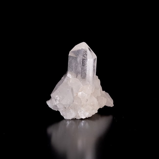 【一点物】 ヒマラヤ水晶原石 【68.5g】クラスター・セルフヒールド・バーコード・タイムリンク 4 - 別角度からの写真です