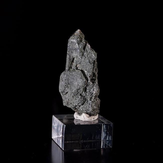 【一点物】 ヒマラヤ水晶原石 【37g】ポイント・クローライト・ルチル・バーコード 4 - 別角度からの写真です