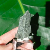 【一点物】 ヒマラヤ水晶原石 【37g】ポイント・クローライト・ルチル・バーコード