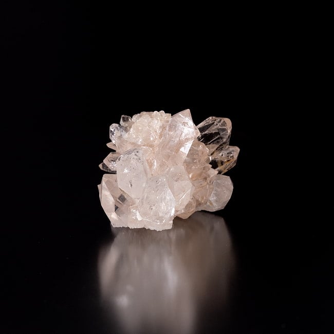 【一点物】 ヒマラヤ水晶原石 【82g】クラスター・タビー・バーコード・レインボー 4 - 別角度からの写真です