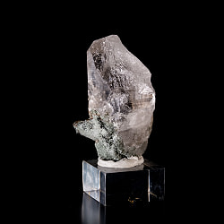 【一点物】 ヒマラヤ水晶原石 【107.5g】ポイント・クローライト・ルチル・セルフヒールド・バーコード - サブ3