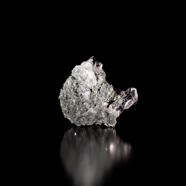 【一点物】 ヒマラヤ水晶原石 【18.5g】クラスター・透明・バーコード・タイムリンク 3 - 別角度からの写真です