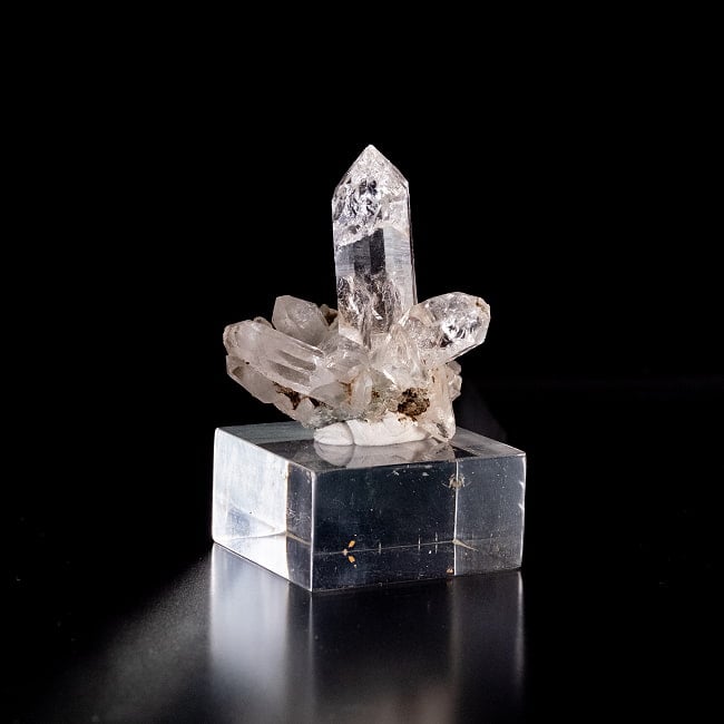 【一点物】 ヒマラヤ水晶原石 【19g】クラスター・透明・ゲートウェイ・バーコードの写真クリスタル,ヒマラヤ産,原石,天然石,一点物,水晶,浄化,パワーストーン,クラスター,クォーツ