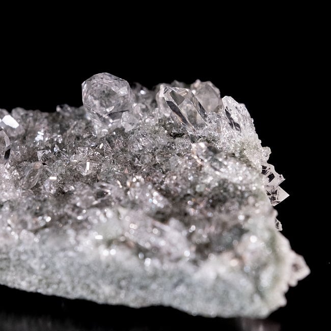 【一点物】 ヒマラヤ水晶原石 【56g】クラスター・透明 5 - 拡大写真です。抜群の透明度です。