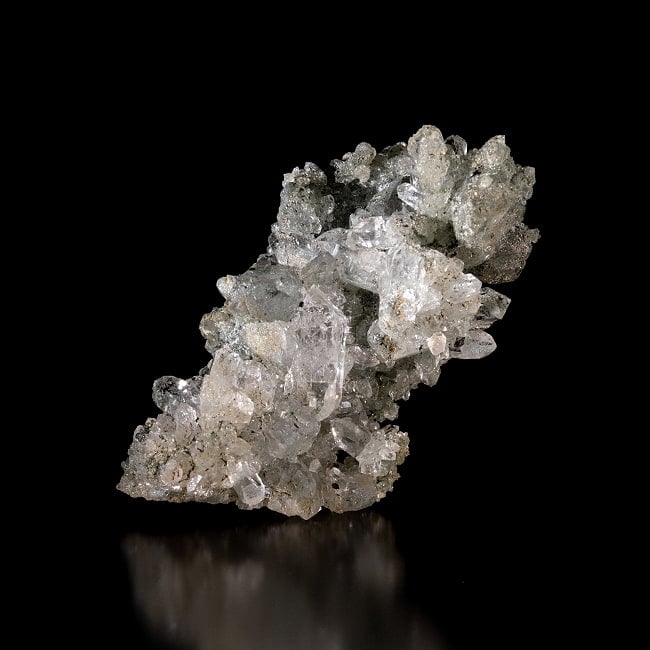 【一点物】 ヒマラヤ水晶原石 【74g】クラスター・クローライト 2 - 別角度からの写真です