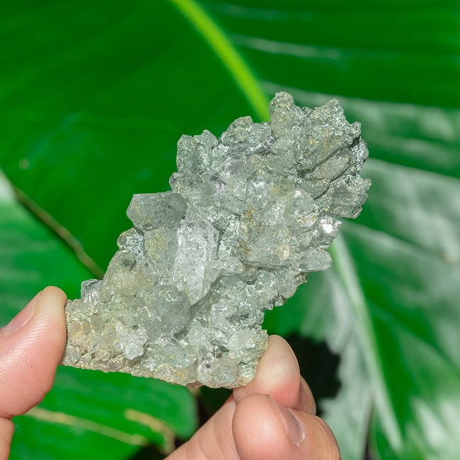 【一点物】 ヒマラヤ水晶原石 【74g】クラスター・クローライトの写真クリスタル,ヒマラヤ産,原石,天然石,一点物,水晶,浄化,パワーストーン,クラスター,クォーツ