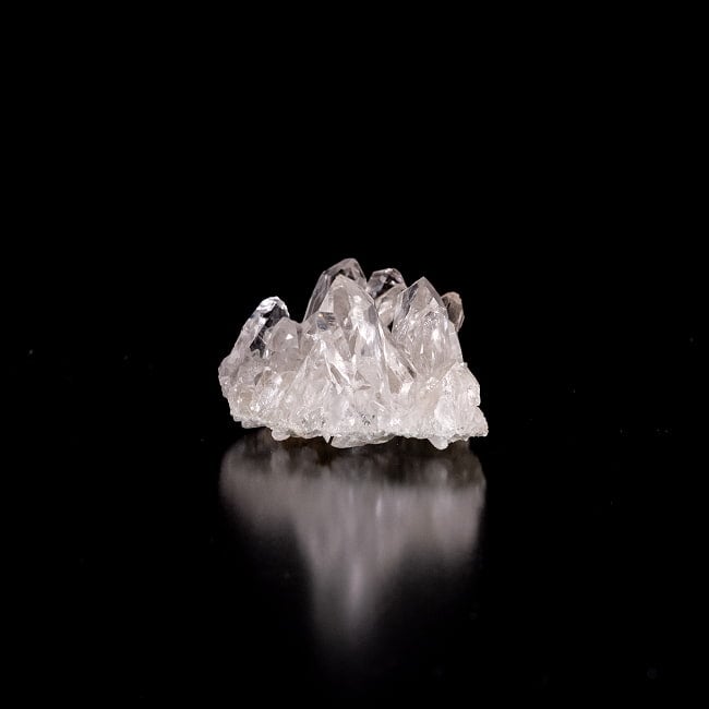 【一点物】 ヒマラヤ水晶原石 【15.5g】クラスター・タビー・バーコード 3 - 別角度からの写真です