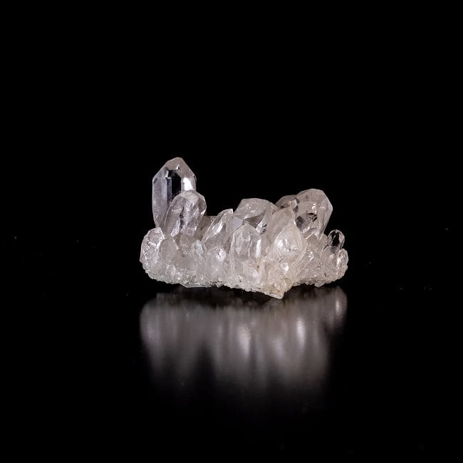 【一点物】 ヒマラヤ水晶原石 【15.5g】クラスター・タビー・バーコード 4 - 別角度からの写真です