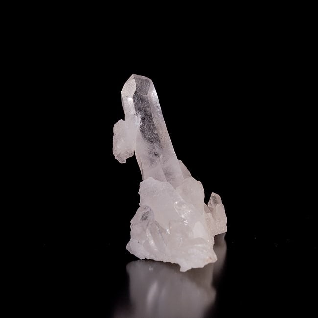 【一点物】 ヒマラヤ水晶原石 【56g】クラスター・タビー・バーコード・セルフヒールド 2 - 別角度からの写真です