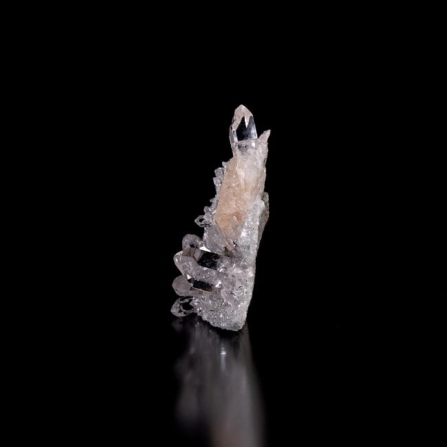 【一点物】 ヒマラヤ水晶原石 【36.5g】クラスター・ルチル・タビー・バーコード 3 - 別角度からの写真です