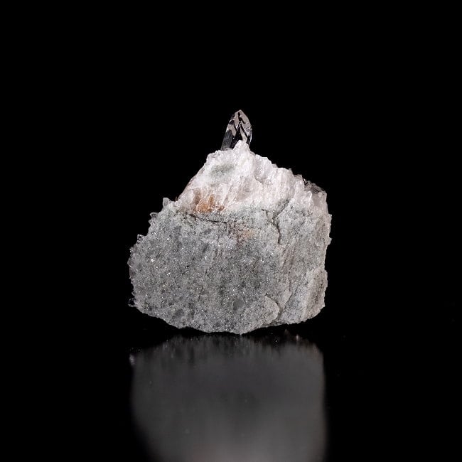 【一点物】 ヒマラヤ水晶原石 【36.5g】クラスター・ルチル・タビー・バーコード 4 - 別角度からの写真です