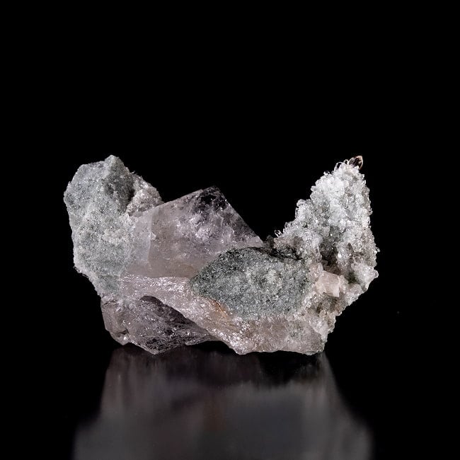 【一点物】 ヒマラヤ水晶原石 【87.5g】クラスター・ルチル・レコードキーパー 4 - 別角度からの写真です