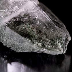 【一点物】 ヒマラヤ水晶原石 【173g】ポイント・クローライト・貫入り・タビー・バーコード・レインボー - サブ4