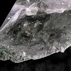 【一点物】 ヒマラヤ水晶原石 【173g】ポイント・クローライト・貫入り・タビー・バーコード・レインボー - サブ5