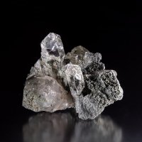 【一点物】 ヒマラヤ水晶原石 【84g】クラスター・クローライト・貫入り・タビー・バーコード・レインボー