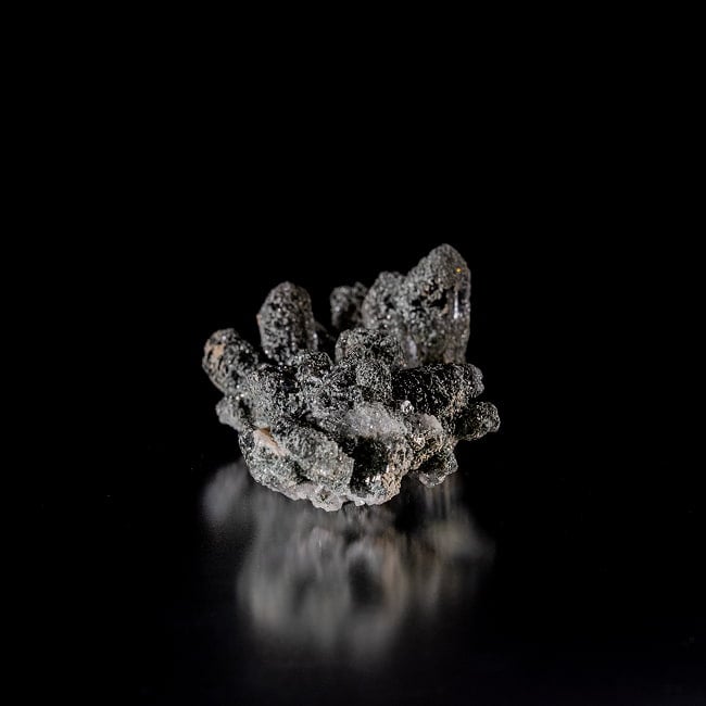 【一点物】 ヒマラヤ水晶原石 【44.5g】クラスター・クローライト 2 - 別角度からの写真です