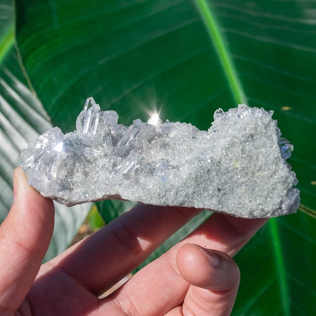 【一点物】 ヒマラヤ水晶原石 【192g】クラスター・透明・レインボーの写真クリスタル,ヒマラヤ産,原石,天然石,一点物,水晶,浄化,パワーストーン,クラスター,クォーツ