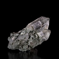 【一点物】 ヒマラヤ水晶原石 【133.5g】ポイント・クローライト・ツイン・ファントム・セルフヒールド・バーコード - サブ3