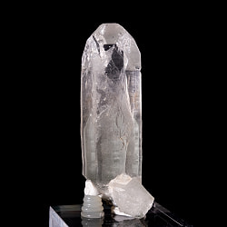 【一点物】 ヒマラヤ水晶原石 【150g】ポイント・透明・クローライト・ファントム・タビー・バーコード - サブ3