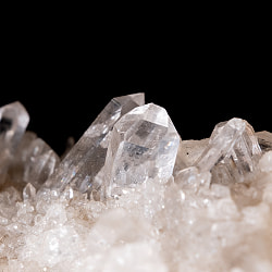 【一点物】 ヒマラヤ水晶原石 【101g】クラスター・透明・タビー・タイムリンク・レインボー - サブ4