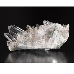 【一点物】 ヒマラヤ水晶原石 【526.5g】クラスター・透明・ルチル・タビー・タイムリンク・貫入り・バーコード・レインボーの商品写真